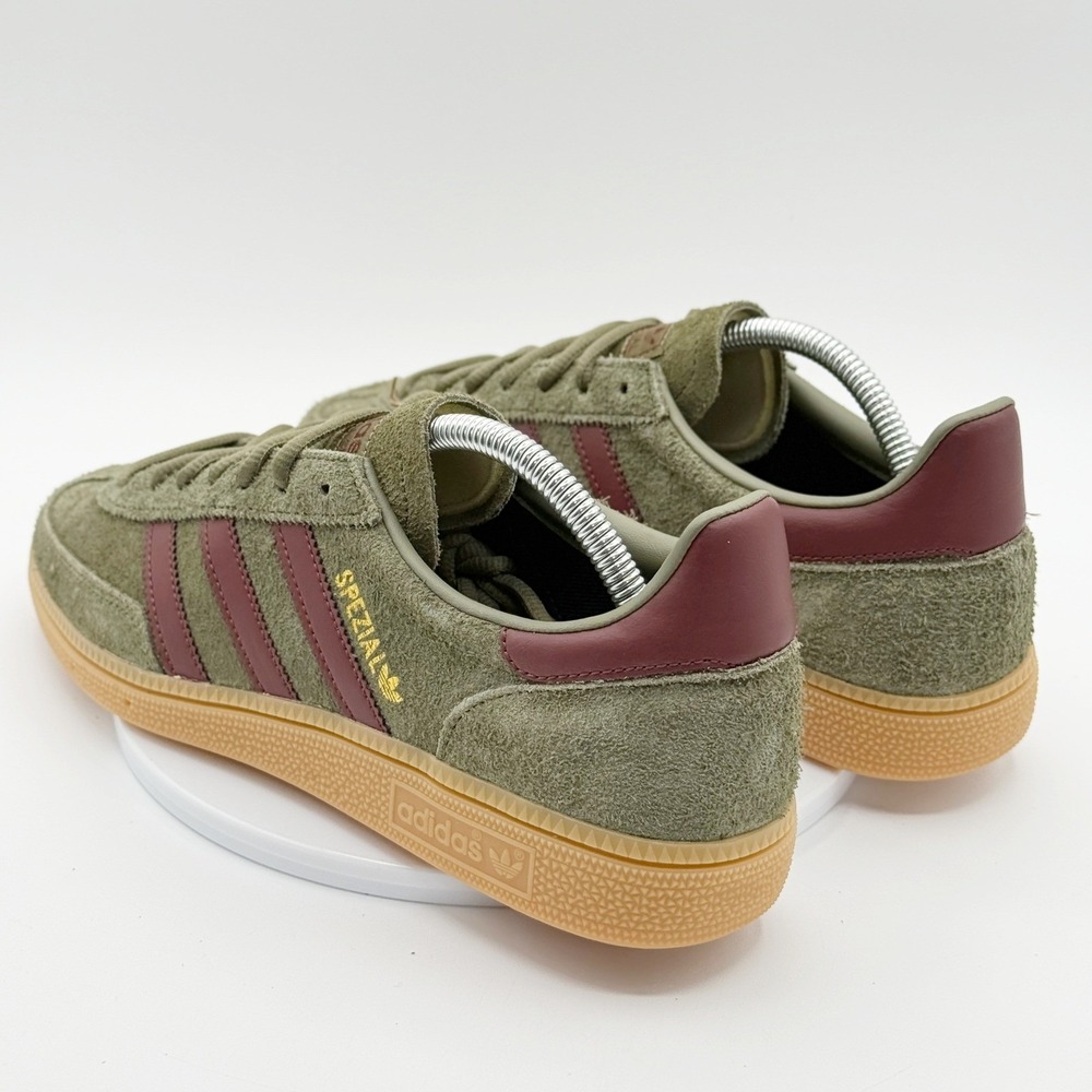 Adidas Handball Spezial Size 13 Mens Focus Olive Gum JQ8297 - NEW - Picture 4 of 10